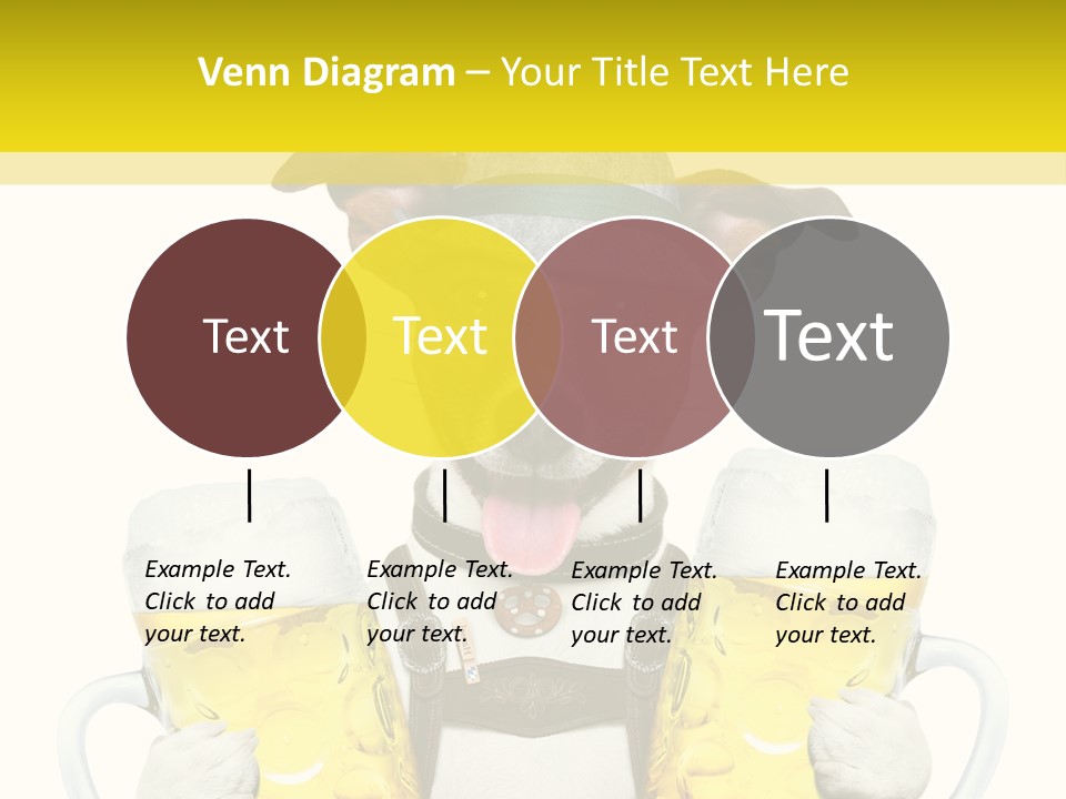 Dirndl Cheers Octoberfest PowerPoint Template