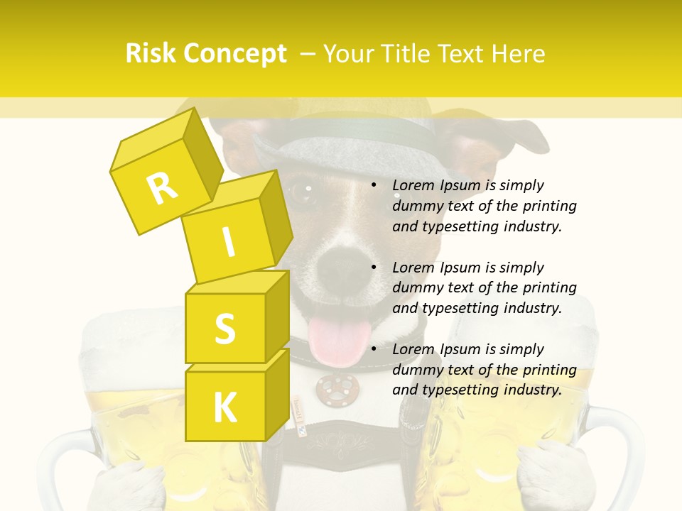 Dirndl Cheers Octoberfest PowerPoint Template