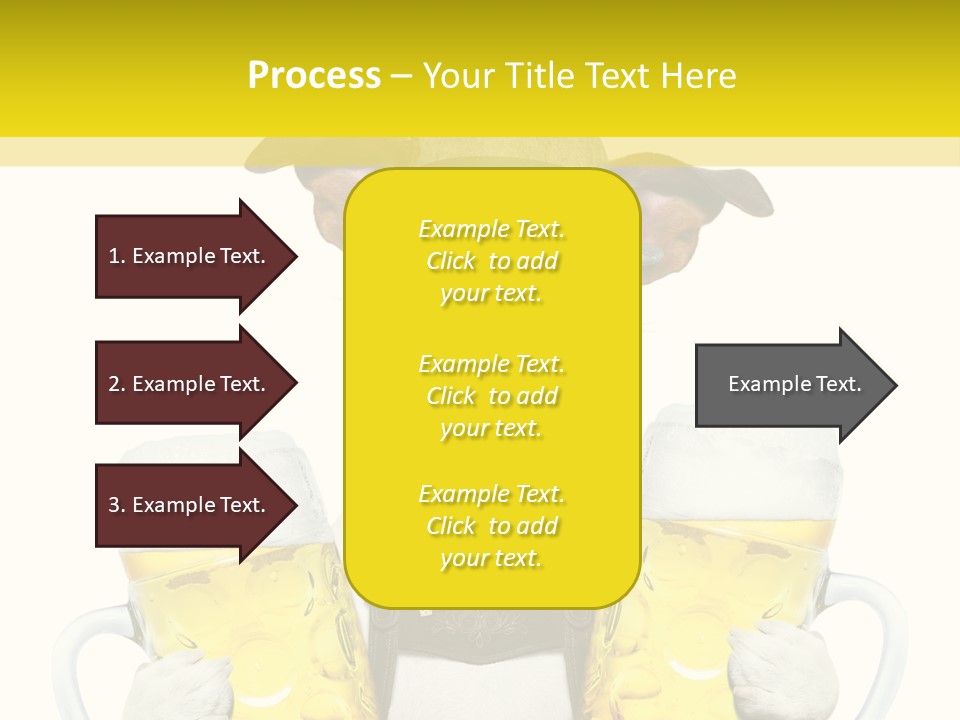 Dirndl Cheers Octoberfest PowerPoint Template