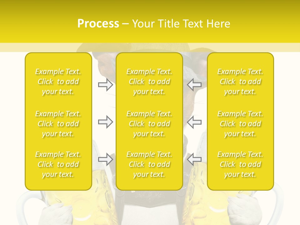 Dirndl Cheers Octoberfest PowerPoint Template