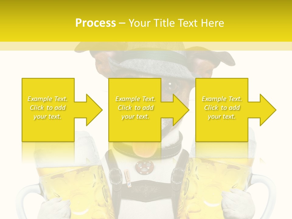 Dirndl Cheers Octoberfest PowerPoint Template