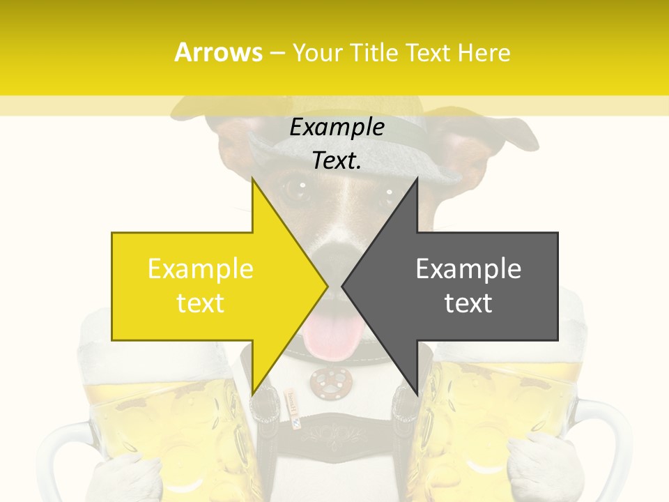 Dirndl Cheers Octoberfest PowerPoint Template