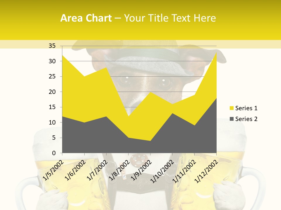 Dirndl Cheers Octoberfest PowerPoint Template