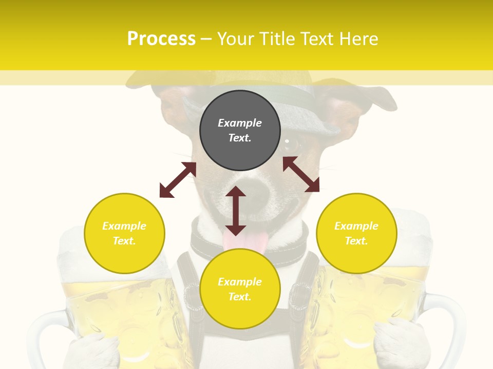 Dirndl Cheers Octoberfest PowerPoint Template