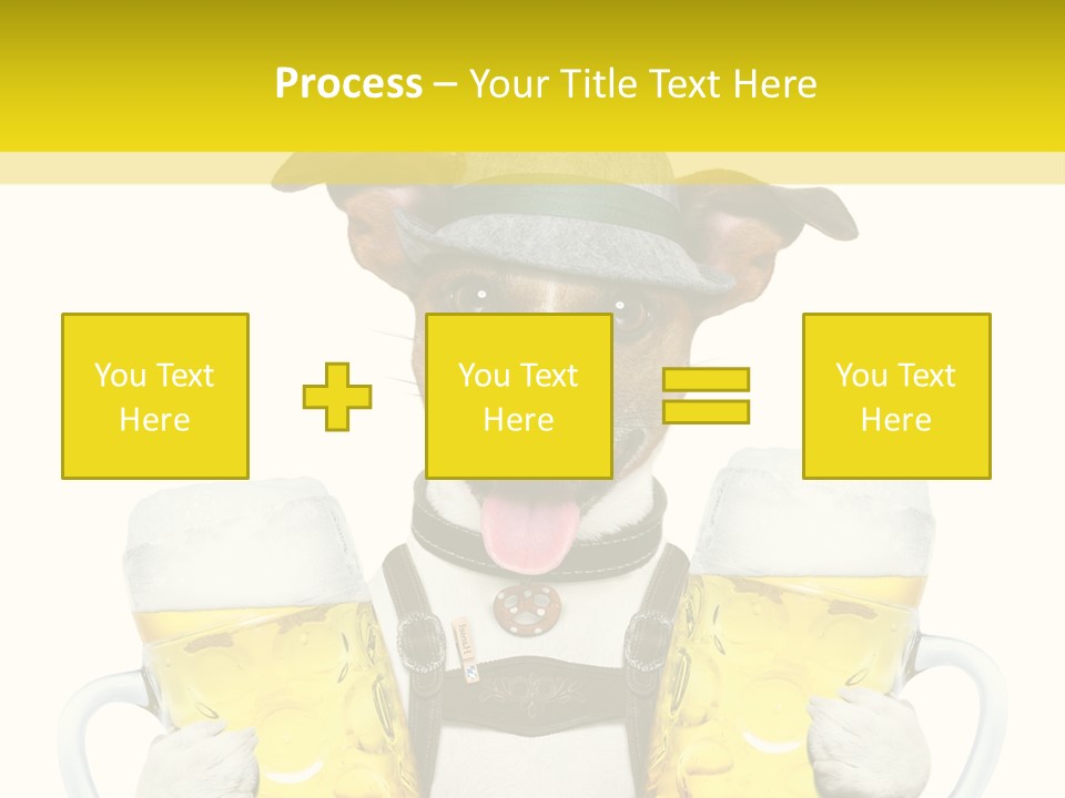 Dirndl Cheers Octoberfest PowerPoint Template