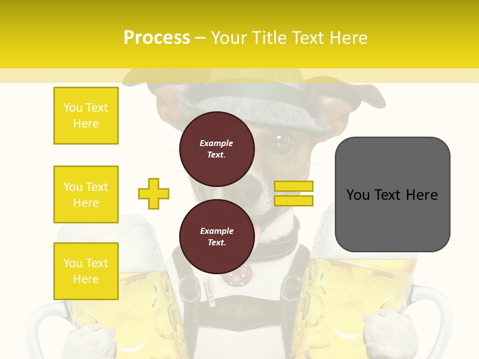 Dirndl Cheers Octoberfest PowerPoint Template