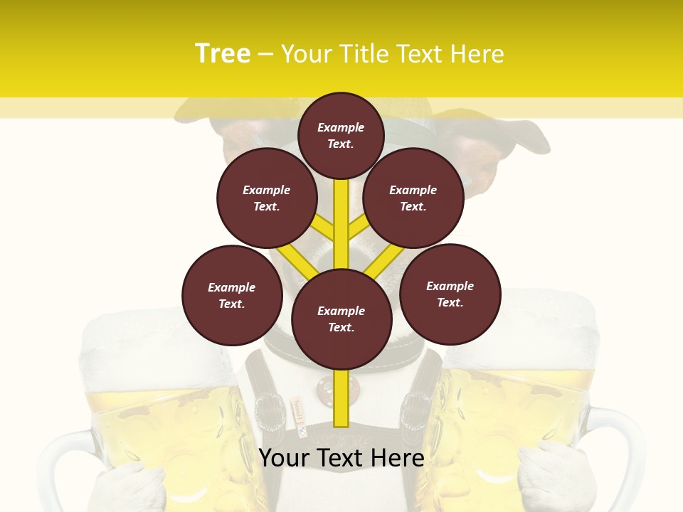 Dirndl Cheers Octoberfest PowerPoint Template