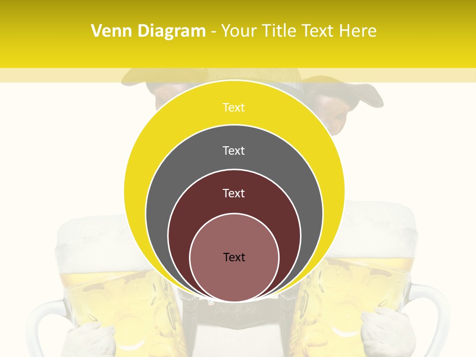 Dirndl Cheers Octoberfest PowerPoint Template