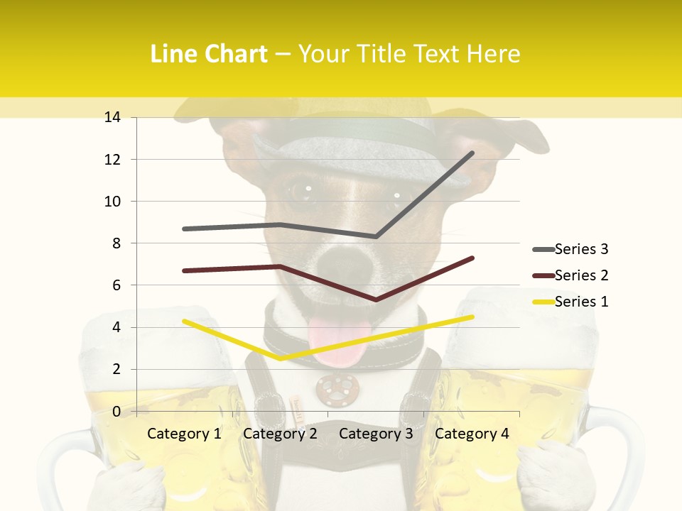 Dirndl Cheers Octoberfest PowerPoint Template