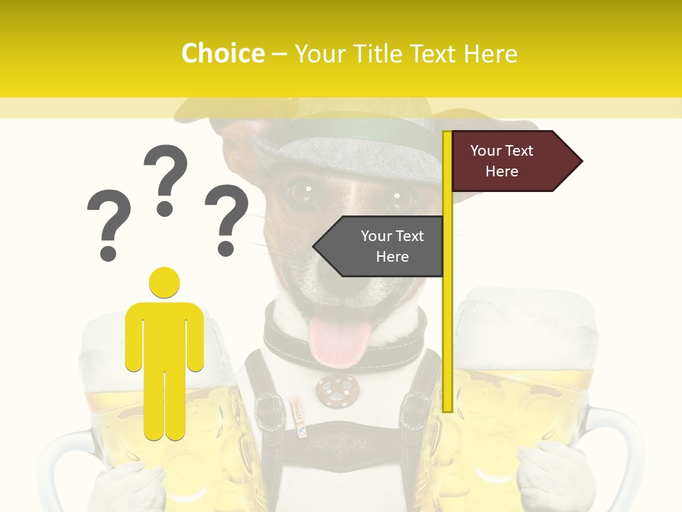 Dirndl Cheers Octoberfest PowerPoint Template