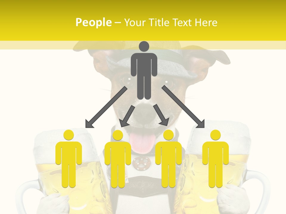 Dirndl Cheers Octoberfest PowerPoint Template