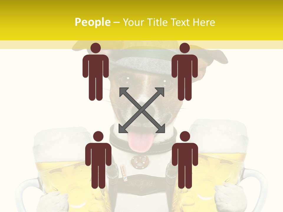 Dirndl Cheers Octoberfest PowerPoint Template