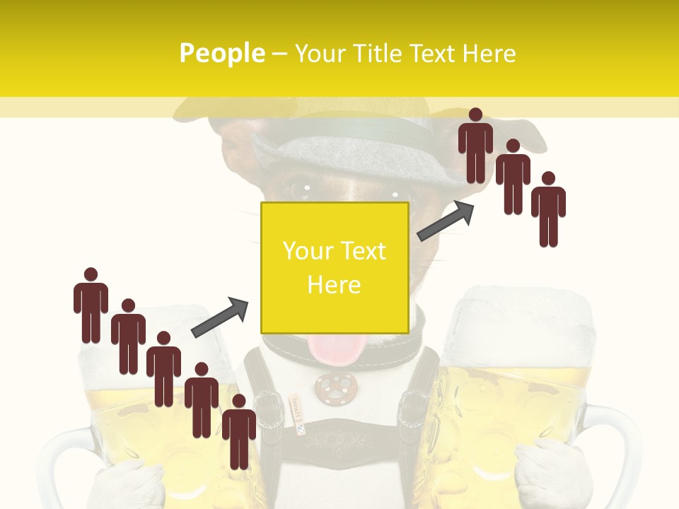 Dirndl Cheers Octoberfest PowerPoint Template