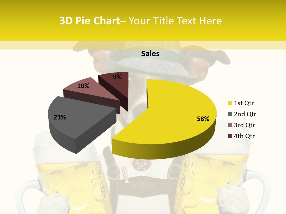 Dirndl Cheers Octoberfest PowerPoint Template