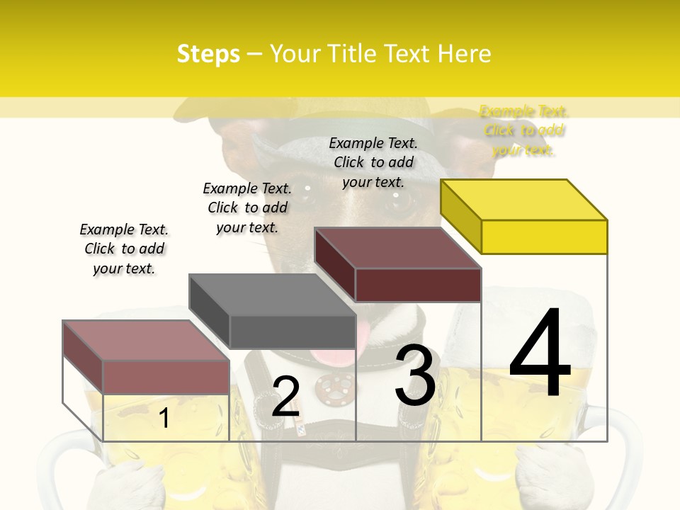 Dirndl Cheers Octoberfest PowerPoint Template