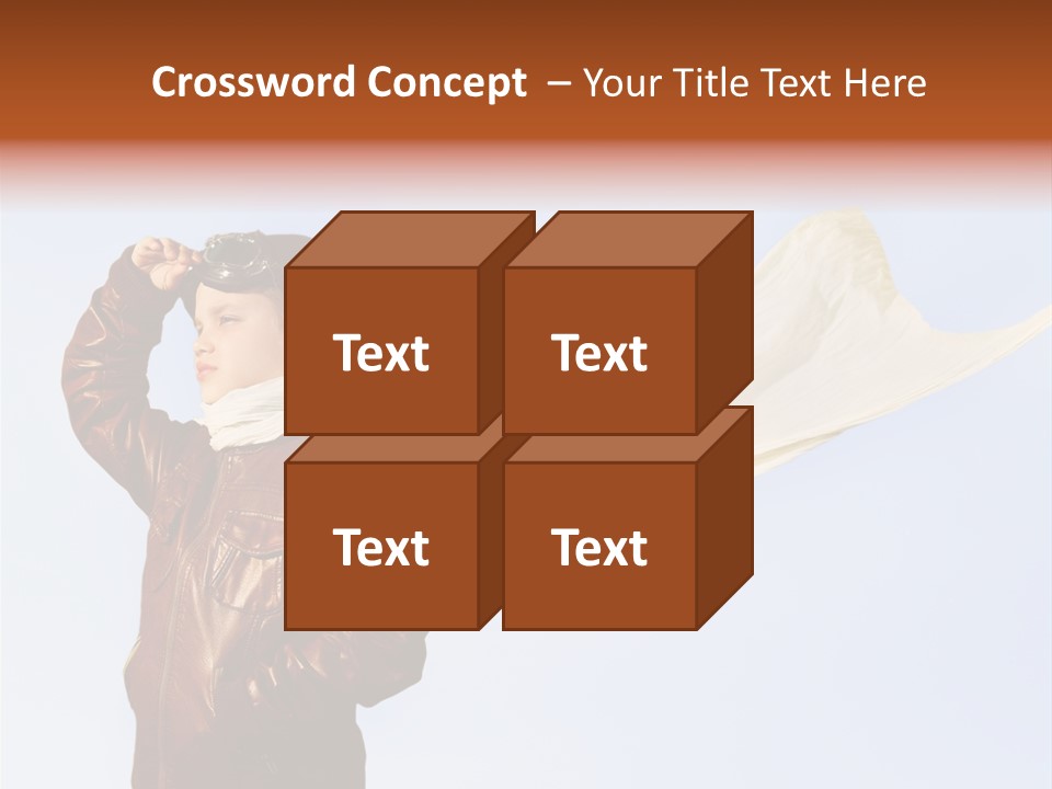 Vintage Environment Blue PowerPoint Template