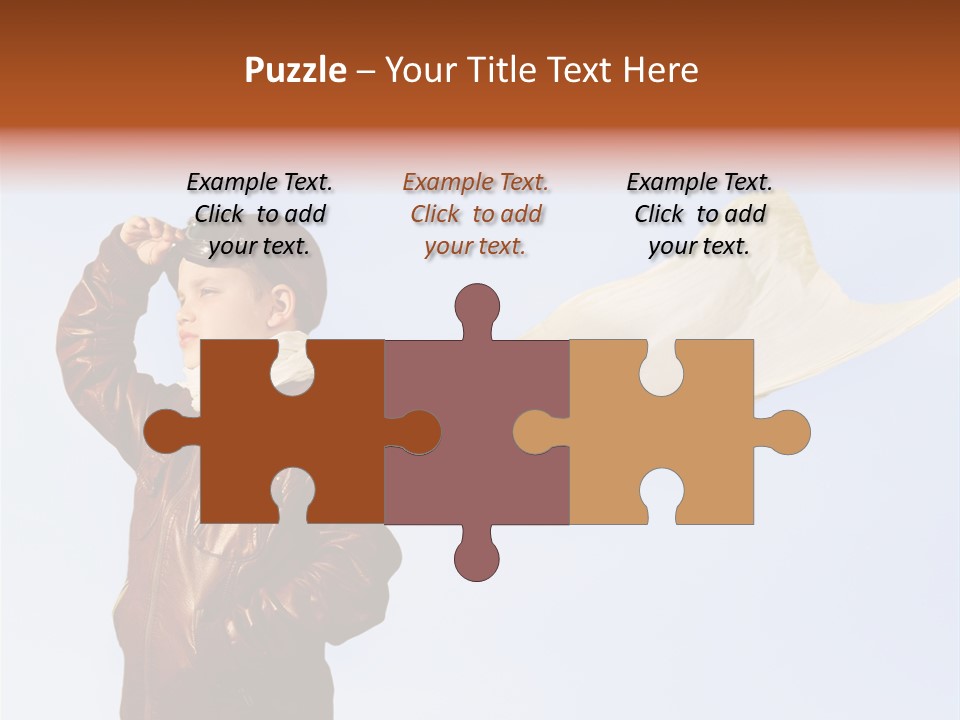 Vintage Environment Blue PowerPoint Template