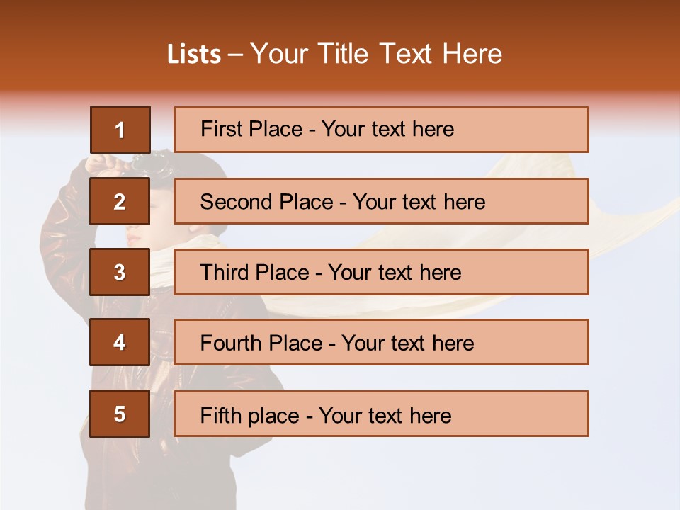 Vintage Environment Blue PowerPoint Template