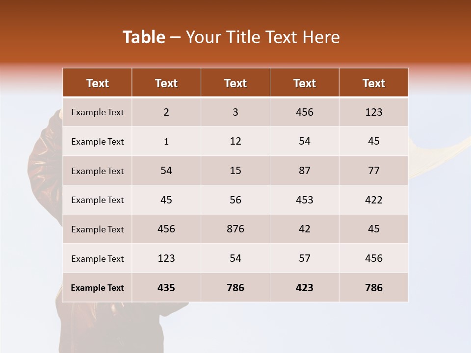 Vintage Environment Blue PowerPoint Template
