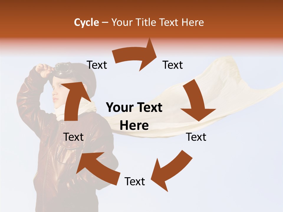 Vintage Environment Blue PowerPoint Template