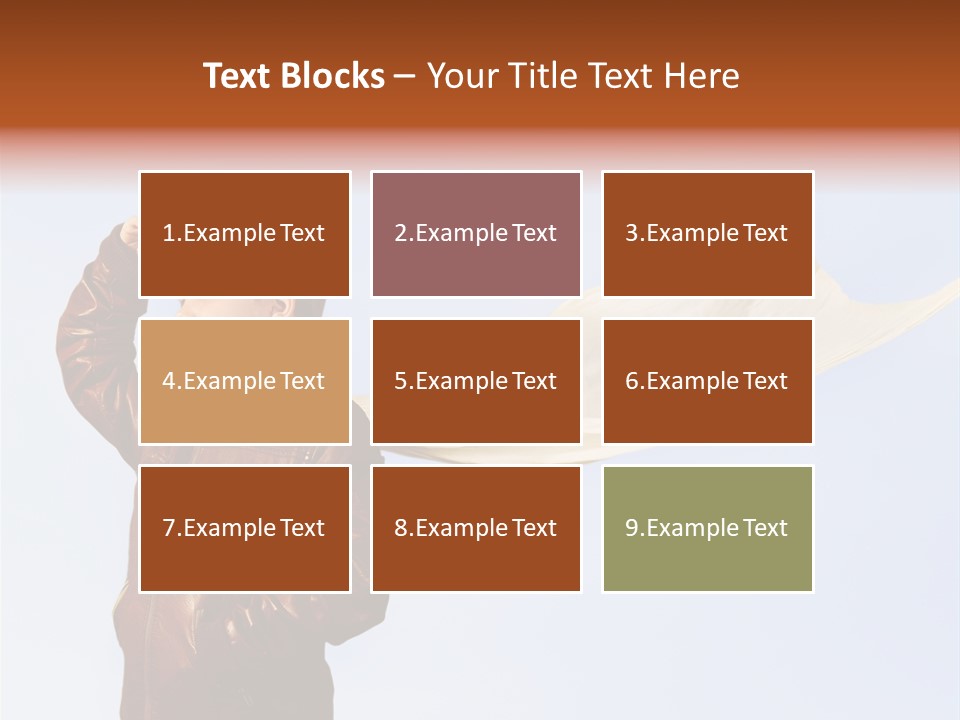 Vintage Environment Blue PowerPoint Template
