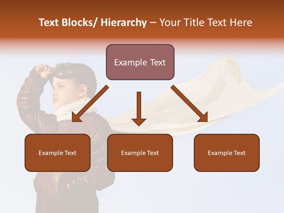 Vintage Environment Blue PowerPoint Template