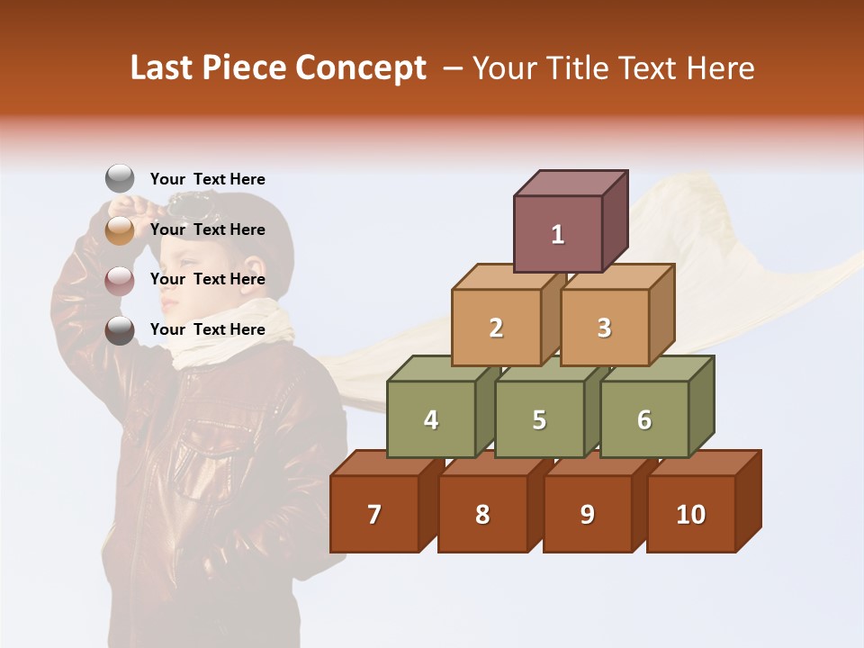 Vintage Environment Blue PowerPoint Template