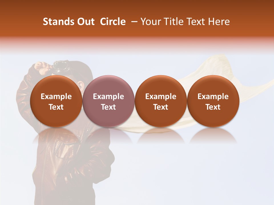 Vintage Environment Blue PowerPoint Template