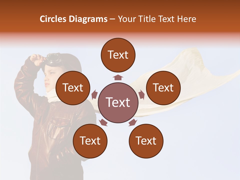 Vintage Environment Blue PowerPoint Template