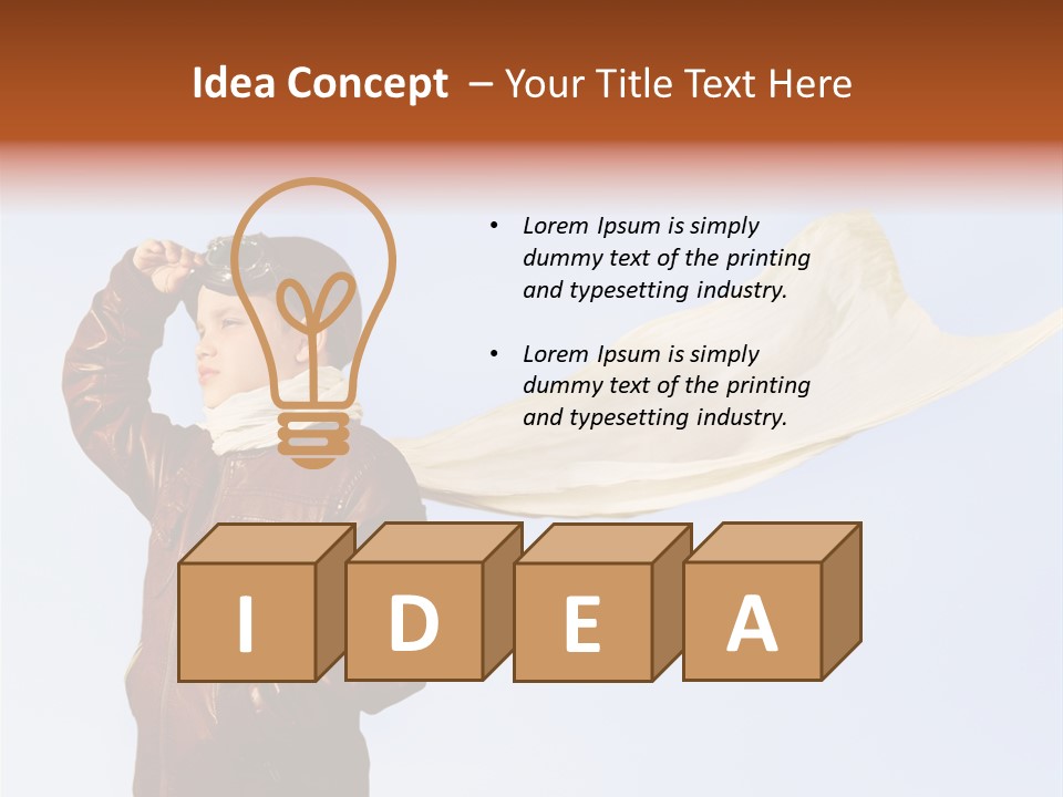 Vintage Environment Blue PowerPoint Template