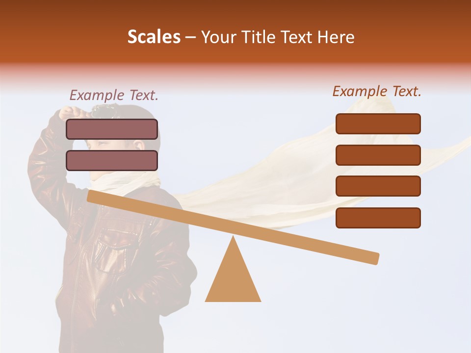 Vintage Environment Blue PowerPoint Template
