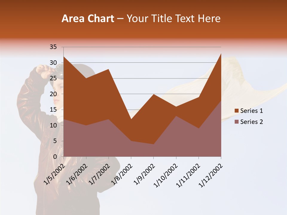 Vintage Environment Blue PowerPoint Template