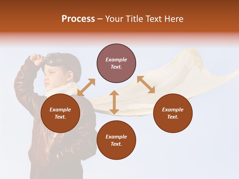 Vintage Environment Blue PowerPoint Template