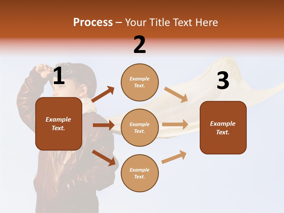 Vintage Environment Blue PowerPoint Template