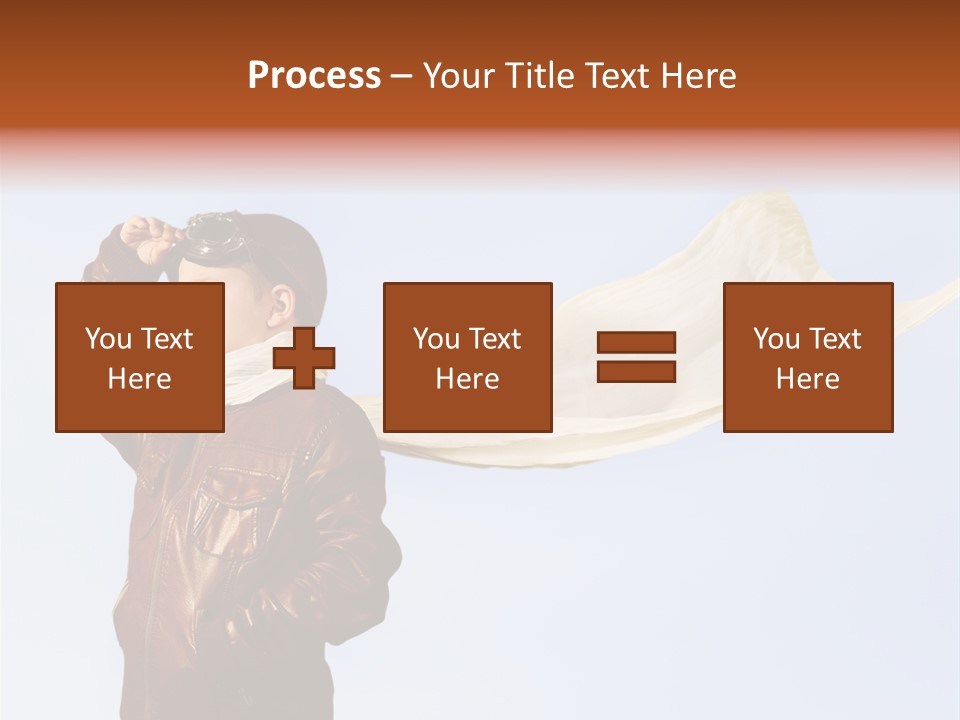 Vintage Environment Blue PowerPoint Template