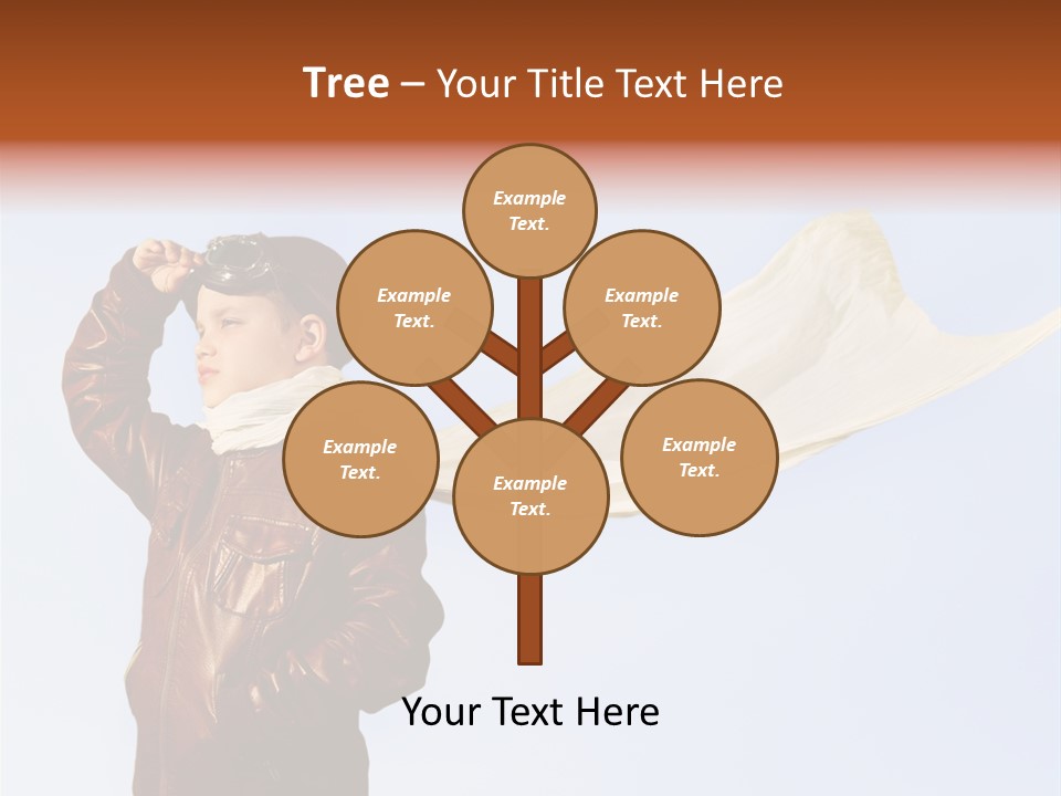 Vintage Environment Blue PowerPoint Template
