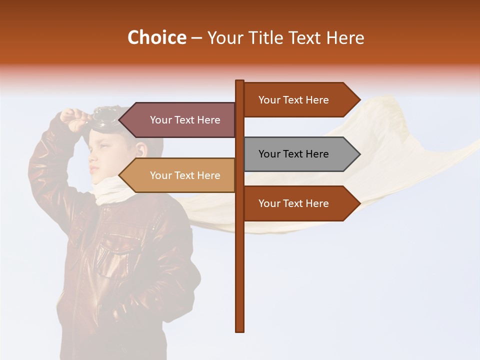 Vintage Environment Blue PowerPoint Template