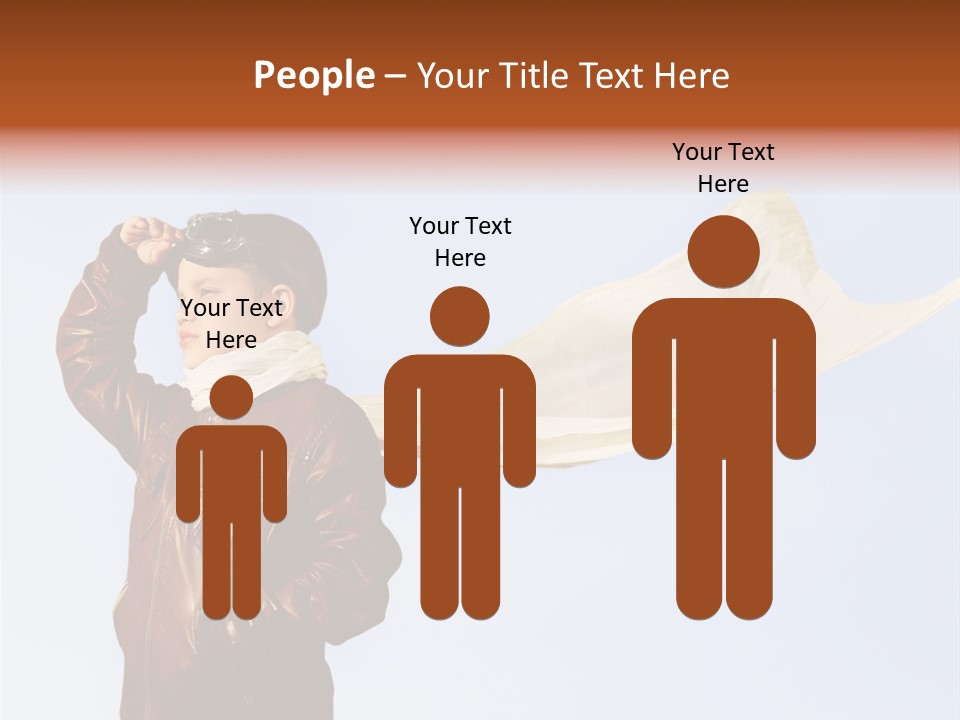 Vintage Environment Blue PowerPoint Template