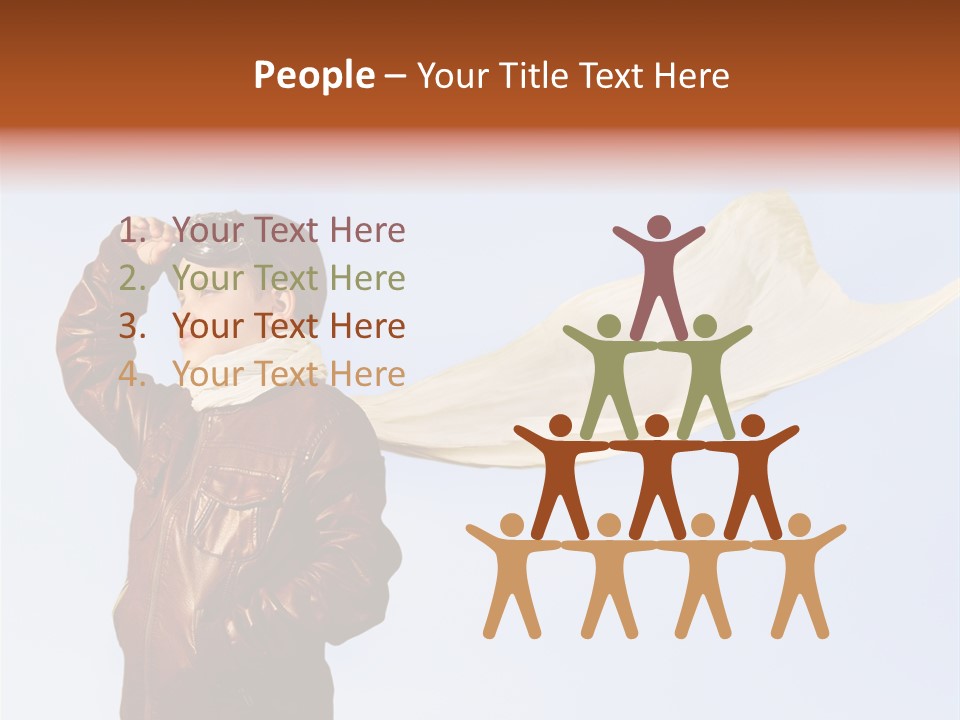 Vintage Environment Blue PowerPoint Template