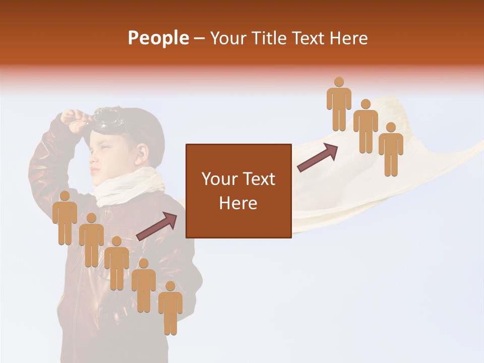 Vintage Environment Blue PowerPoint Template