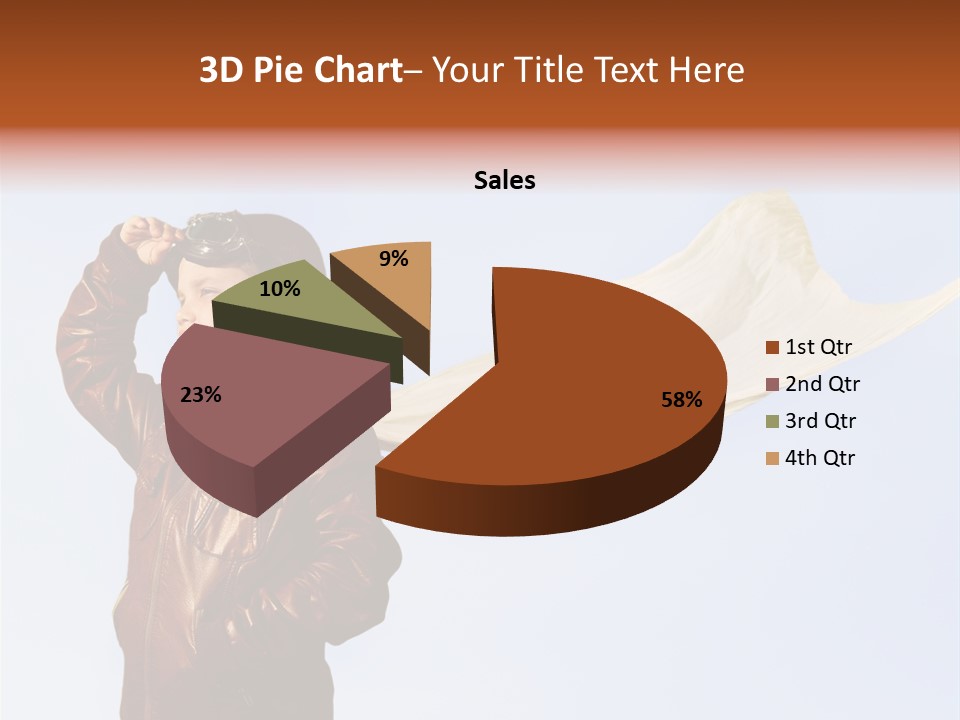 Vintage Environment Blue PowerPoint Template