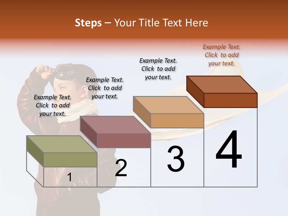 Vintage Environment Blue PowerPoint Template