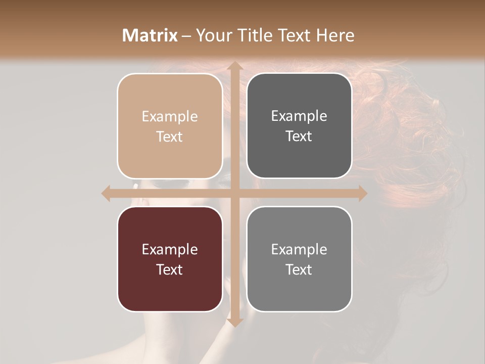 Young Red Background PowerPoint Template