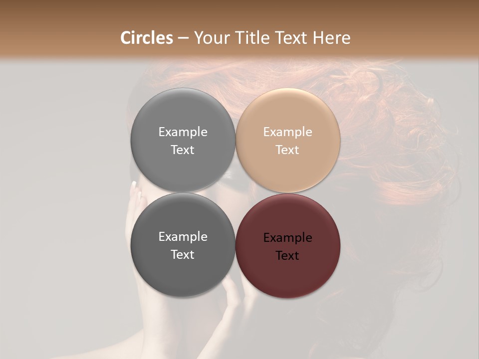 Young Red Background PowerPoint Template