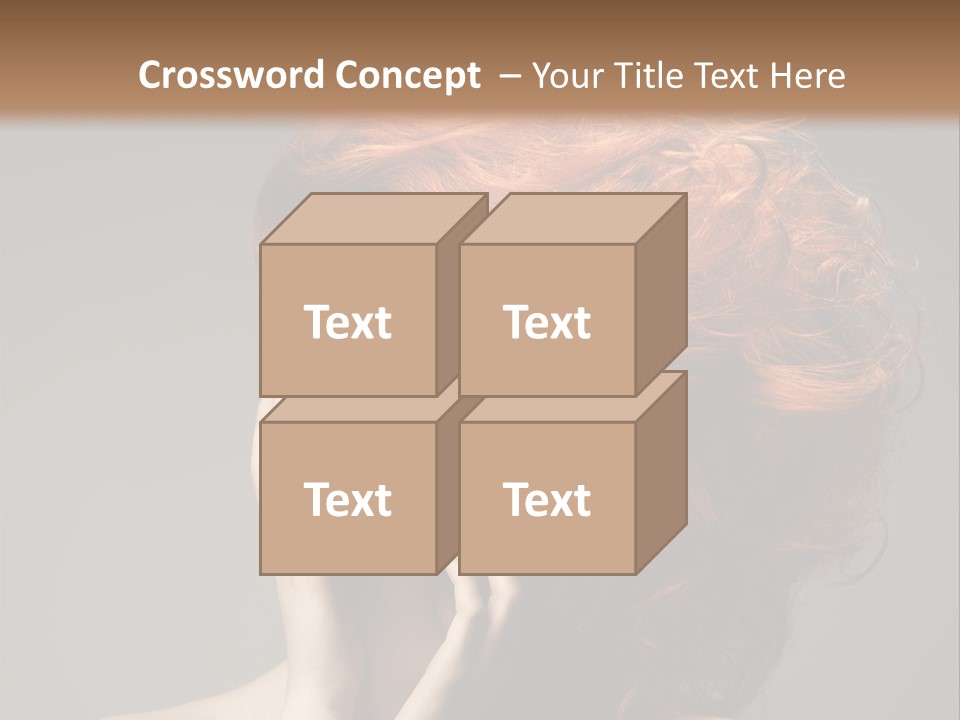 Young Red Background PowerPoint Template