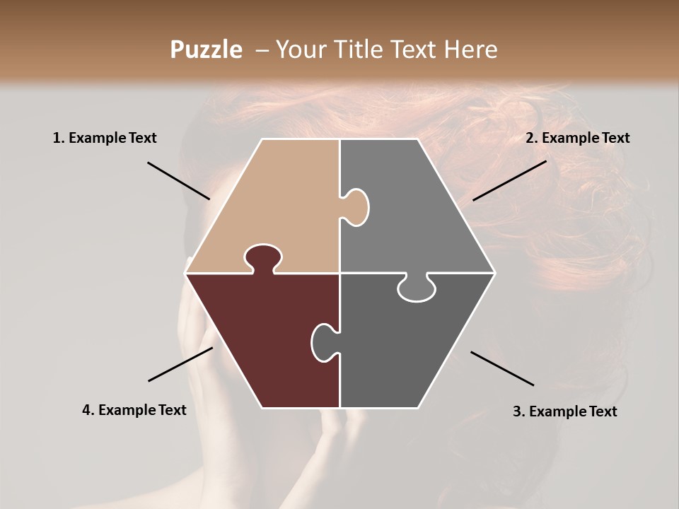 Young Red Background PowerPoint Template