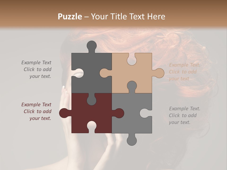 Young Red Background PowerPoint Template