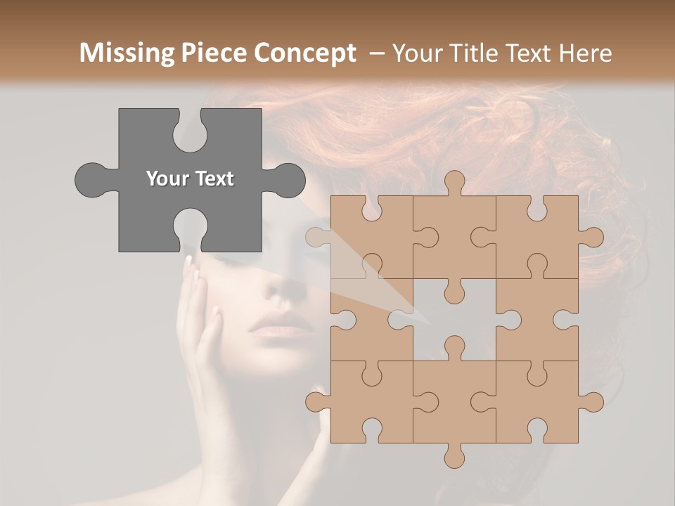 Young Red Background PowerPoint Template