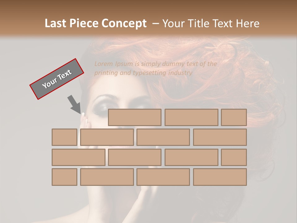 Young Red Background PowerPoint Template