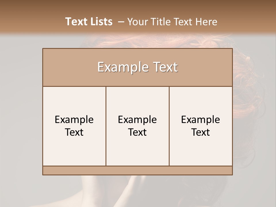 Young Red Background PowerPoint Template
